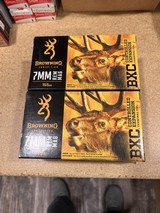 Browning 7mm Rem Magnum 4 factory full boxes - 2 of 5