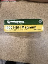 Remington 300 H&H Magnum 1 box factory full ammo - 1 of 5