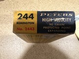 Peters High Velocity 244 Rem factory ammo - 2 of 6