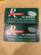 Remington High Speed 303 Savage 2 factory full boxes - 1 of 5