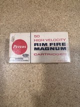 Peters 5mm Rem Magnum 1 factory full shrink wrapped box - 1 of 3
