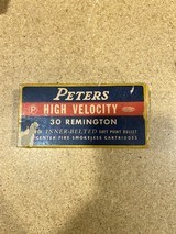 Peters High Velocity 30 Remington factory ammo - 2 of 6