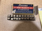 Peters High Velocity 30 Remington factory ammo - 4 of 6