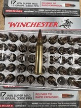 Winchester Varmint X 17 WSM 3 factory full boxes - 6 of 6