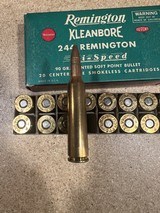 Remington Kleanbore 244 Rem 1 factory full box - 5 of 5