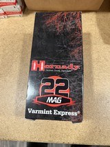Hornady 22 Magnum 8 factory boxes Vmax ammo - 1 of 3