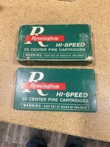 Remington 6.5 Rem Magnum 2 factory full boxes - 2 of 5
