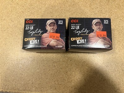 CCI Troy Landry special edition 22 lr 2 bulk boxes - Image 2 of 2