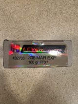 Hornday Leverevolution 308 MX factory ammo - Image 1 of 5