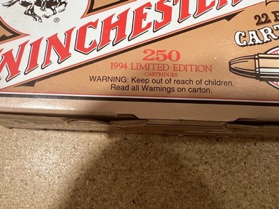 Winchester Limited Edition 22 WRF 5 factory full boxes 1994 - Image 3 of 6