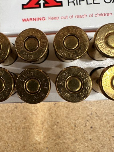 Winchester Super X 303 Savage silver tip 1 factory box - Image 3 of 4