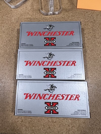 Winchester Super X 250 Savage silver tip 3 factory full boxes - Image 1 of 4