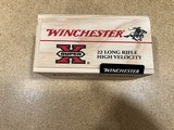 Winchester Limited Edition Super X 22 lr with wooden box - 1 of 5