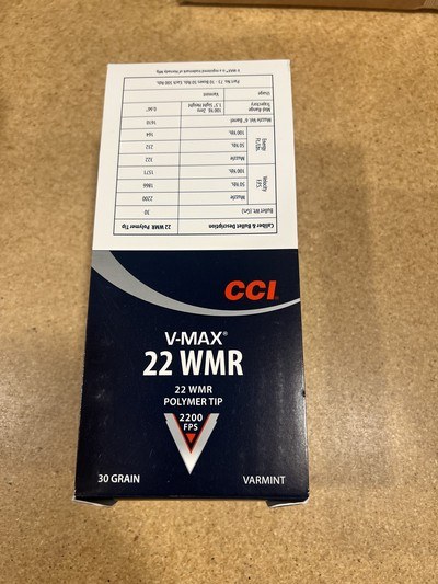 CCI 22 magnum v max 500 round brick - Image 1 of 3