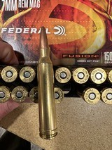 Federal Fusion 7mm Rem magnum 3 factory boxes - Image 5 of 5