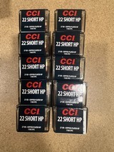 CCI 22 Short HP 10 boxes 1000 rounds