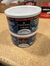 Federal Champion 22 lr 2 factory cans 650 rounds - Image 2 of 2