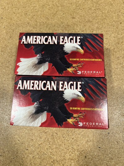 Federal American Eagle 17 WSM 2 factory full boxes - Image 2 of 5