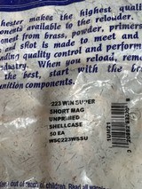 Winchester 223 WSSM 50 round bag of new brass - Image 2 of 3