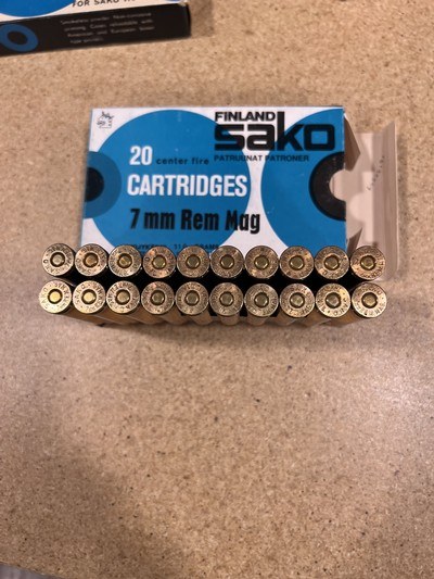 Sako 7mm Rem magnum 1 factory full box - Image 4 of 6