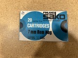 Sako 7mm Rem magnum 1 factory full box - Image 1 of 6