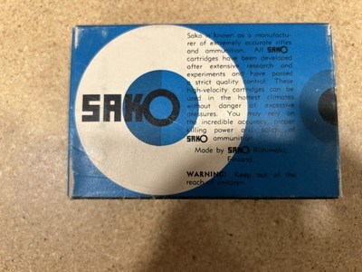 Sako 270 win 1 factory full box - Image 1 of 4