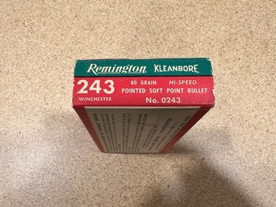 Remington Kleanbore 243 Win 1 factory full box - Image 4 of 7