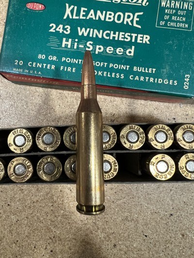 Remington Kleanbore 243 Win 1 factory full box - Image 7 of 7