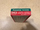 Remington Kleanbore 243 Win 1 factory full box - Image 4 of 7
