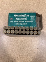 Remington Kleanbore 264 Win Magnum 1 factory full box - Image 5 of 8