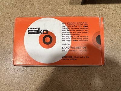 Sako 6 PPC USA 4 factory full boxes ammo - Image 11 of 12