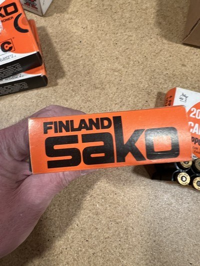 Sako 6 PPC USA 4 factory full boxes ammo - Image 12 of 12