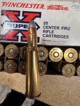 Winchester Western Super X 348 Win silver tip 2 factory full boxes - Image 7 of 7