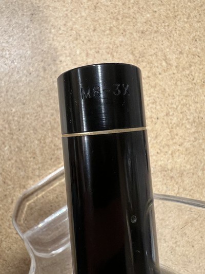 Leupold M8 3x gloss scope - Image 3 of 4