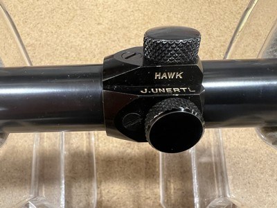 J. Unertl Hawk 4x scope post and crosshair - Image 3 of 6
