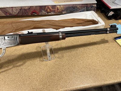 Winchester 9422 XTR Boy Scouts of America 22 lr commemorative NIB - Image 11 of 12