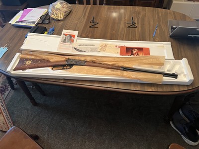Winchester 94 Chief Crazy Horse 38-55 win NIB 1983 - Image 1 of 12