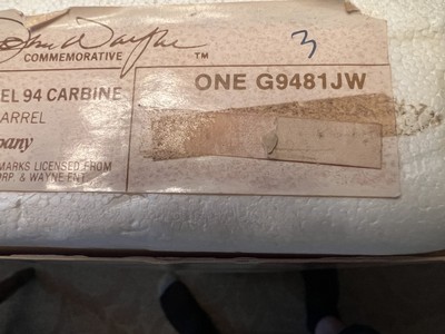 Winchester 94 John Wayne Commemorative 32-40 NIB 1981 - Image 11 of 11