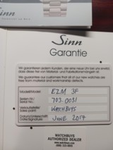 Sinn EZM3F - 6 of 9