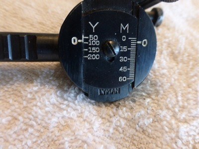 Rare Lyman 524F Receiver Sight Winchester 52 - Image 2 of 8