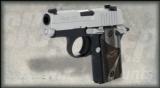 SIG SAUER P238 TWO-TONED BLACKWOOD - 1 of 2