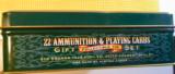 Remington .22 Long Rifle Ammo in Tin Collectible Box with Playing Cards - 2 of 5