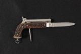 French Pinfire Knife-Pistol - 5 of 7