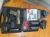 H&K VP9SK 81000186 9mm with Nite sites and extra mags