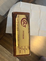 Colt Python Nickel 4 inch never fired with original box/papers - 4 of 10