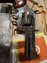 Colt Python Nickel 4 inch never fired with original box/papers - 9 of 10