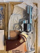 Colt Python Nickel 4 inch never fired with original box/papers - 3 of 10