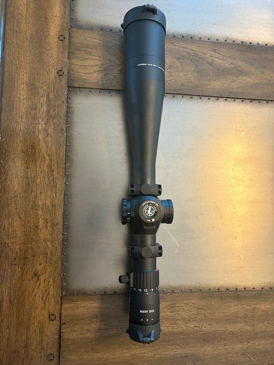 Leupold Mark 5HD 7-35x56 FFP Tremor 3 Scope with Leupold Rings - Excellent