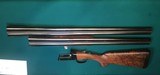 Winchester Model 21 SxS custom 12 gauge two pair of barrels, custom wood. Custom case Galco - 5 of 20