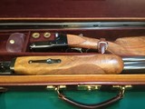 Winchester Model 21 SxS custom 12 gauge two pair of barrels, custom wood. Custom case Galco - 1 of 20